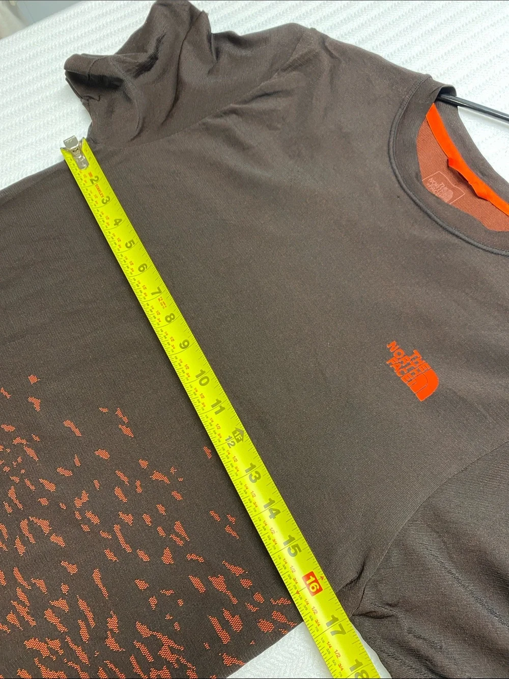 The North Face Flight Series FlashDry Trail Running Shirt Men’s L Brown Orange